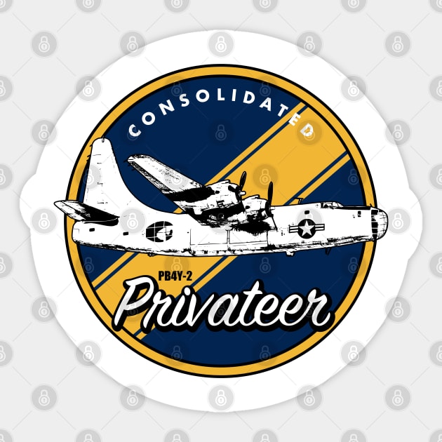 PB4Y-2 Privateer Sticker by TCP